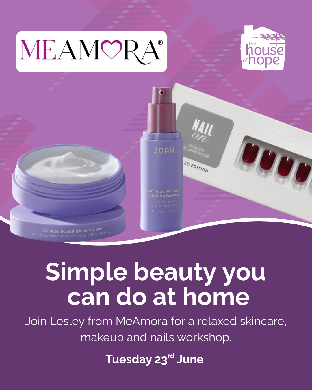 MeAmora workshop with Lesley