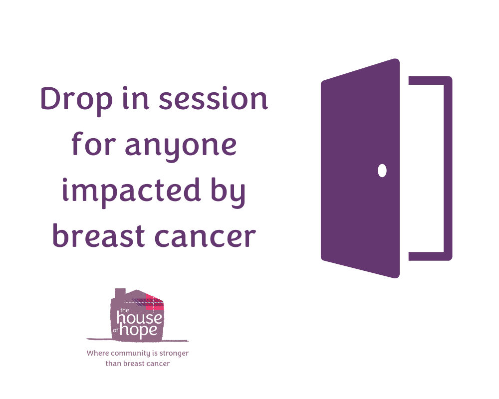 Drop in session for people impacted by breast cancer