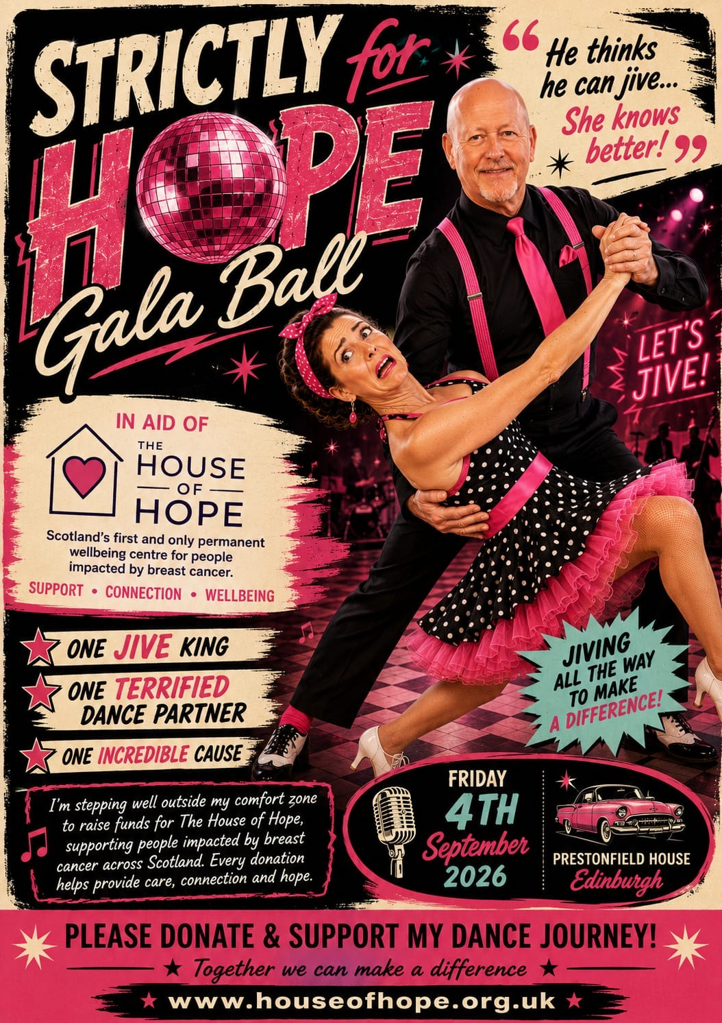 Andy's Strictly Dancing For Hope