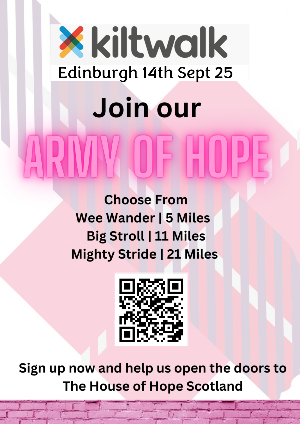 The Kiltwalk Edinburgh September 14th