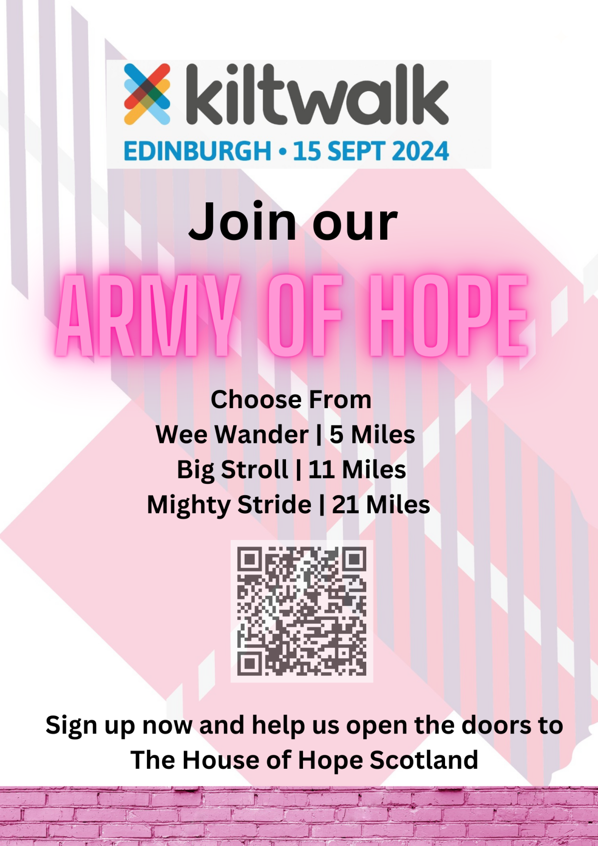 The Kiltwalk Edinburgh September 15th