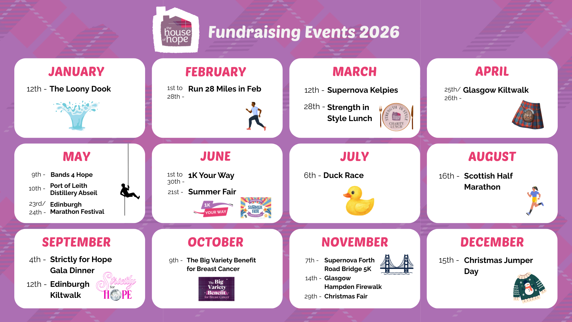 Fundraising Events 2026