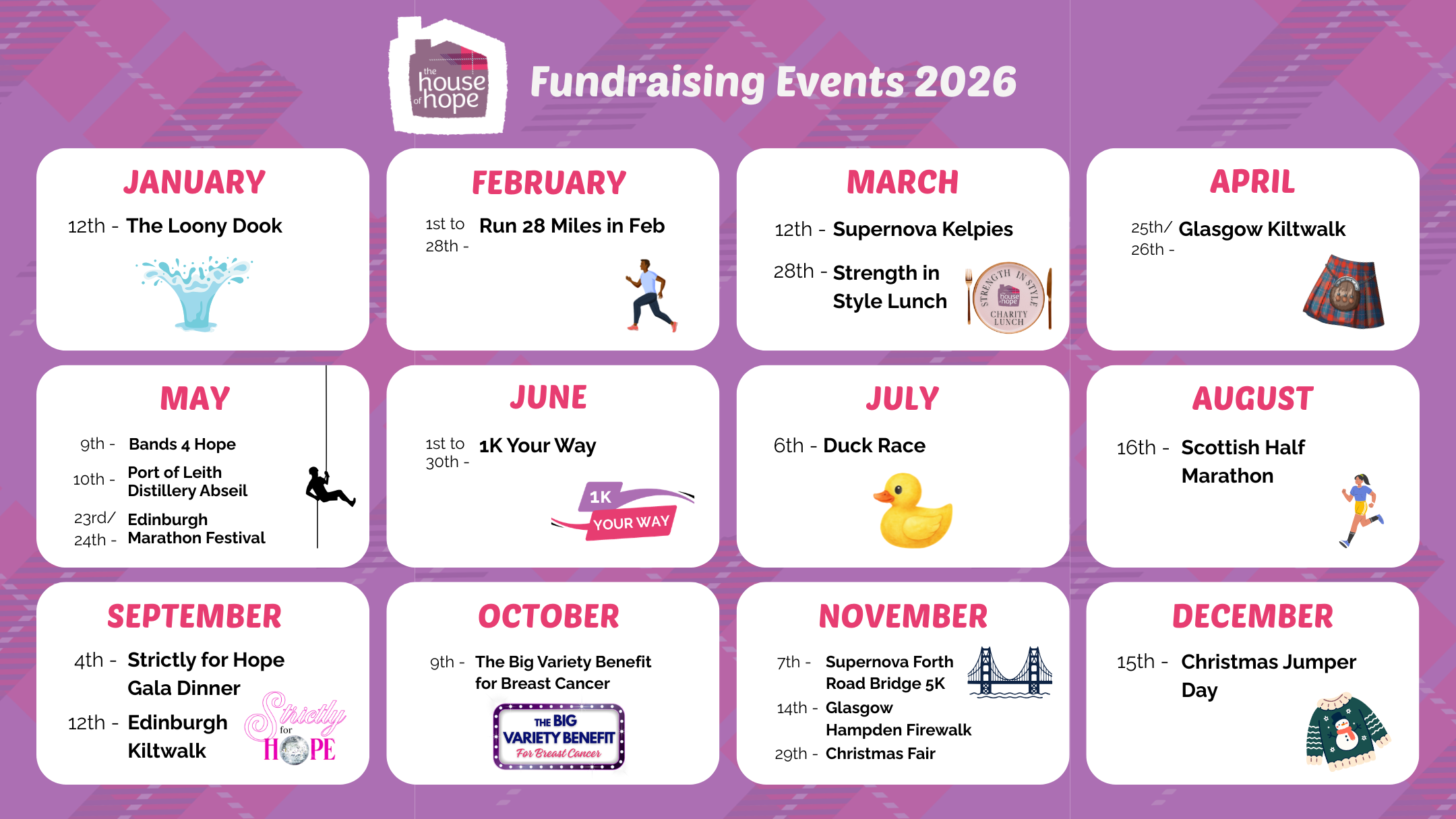 Fundraising Events 2026